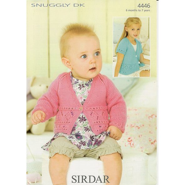 Sirdar 4446 Snuggly DK Cardigan