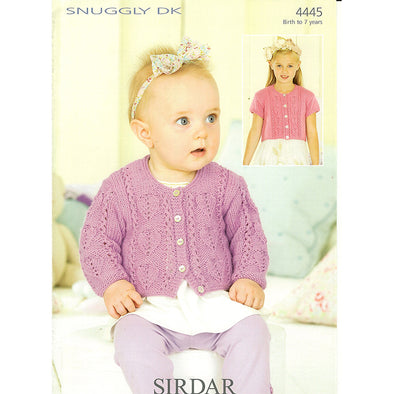 Sirdar 4445 Snuggly DK Cardigan