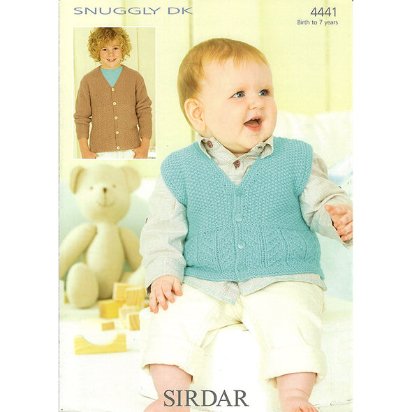 Sirdar 4441 Snuggly DK Cardigan