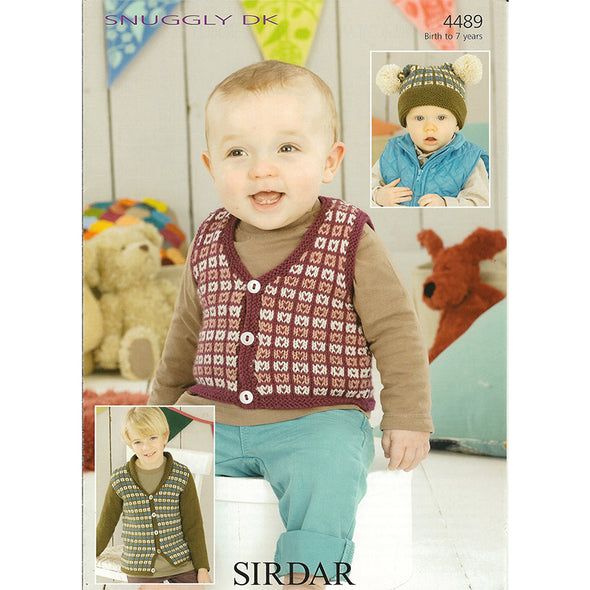 Sirdar 4489 Snuggly DK Cardigan