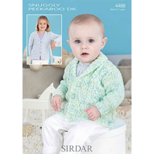 Sirdar 4488 Peekaboo DK Cardigan