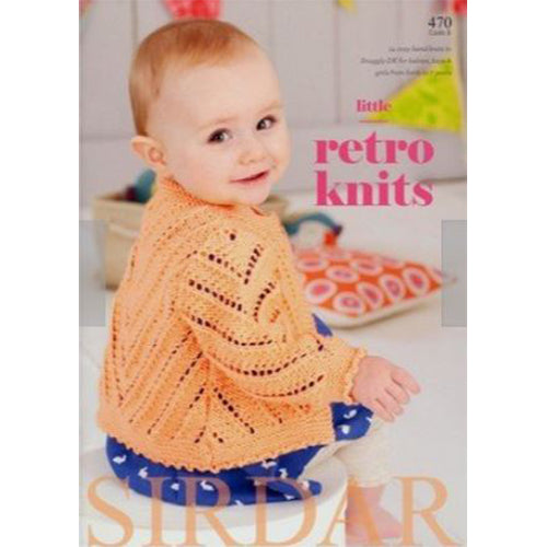 Sirdar  470 Baby Crofter Retro Knits