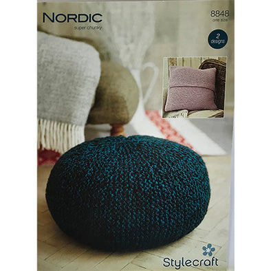 Stylecraft 8848 Nordic Pouf