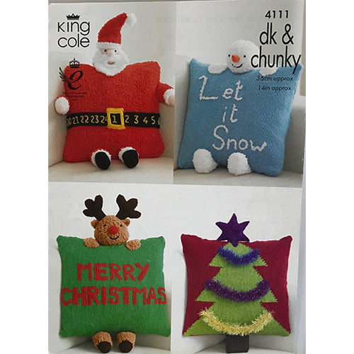 King Cole 4111 Christmas Novelty Cushion