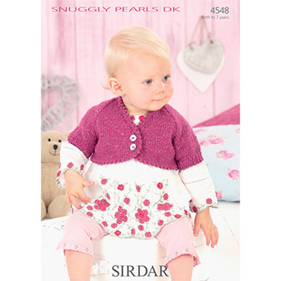 Sirdar 4548 Snuggly Pearls Cardigan