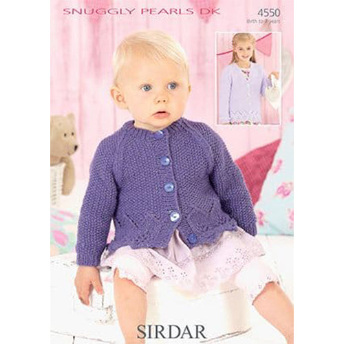 Sirdar 4550 Snuggly Pearls Cardigan
