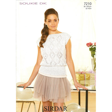Sirdar 7210 Soukie DK Sweater