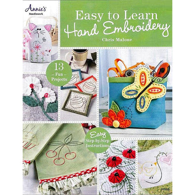 ANNIE'S 291025 Easy to Learn Hand Embroidery