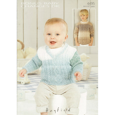HAYFIELD 4495 Baby Changes  Cardigan