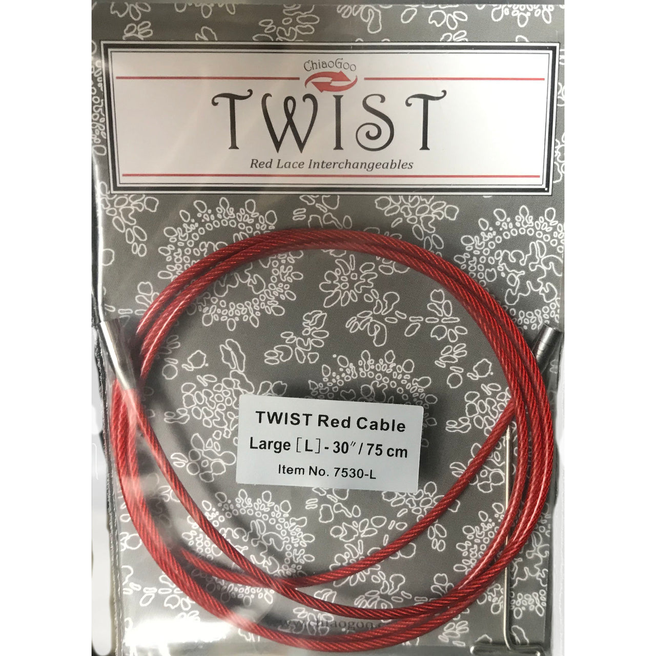 Circular Needle Cable ChiaoGoo Large  75cm Twist