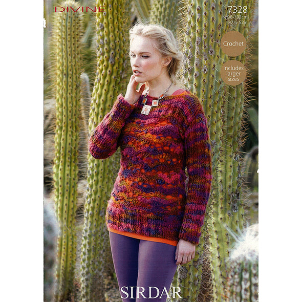 Sirdar 7328 Divine Sweater