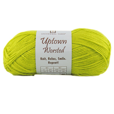 Uptown Worsted 350 Bright Lime