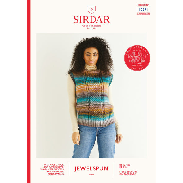 Sirdar 10296 Haworth Tweed - Sweater