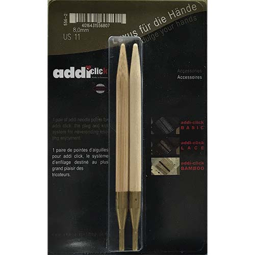 Circular Needle Points Addi  8.00mm Bamboo 5