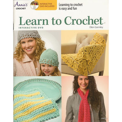 ANNIE'S Learn to Crochet no DVD