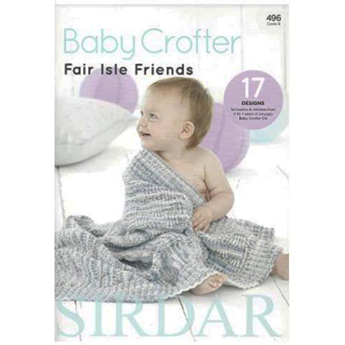 Sirdar  496 Baby Crofter Fair Isle Blanket