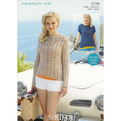 Sirdar 7779 Amalfi DK Sweater