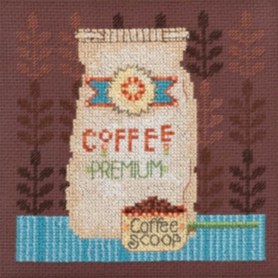 Debbie Mumm 30-1614 Coffee Grounds -Good Coffee and Friend Series