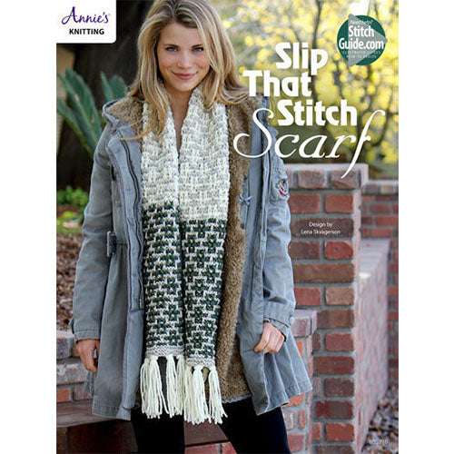 Annie's 885216 Slip that Stitch Scarf