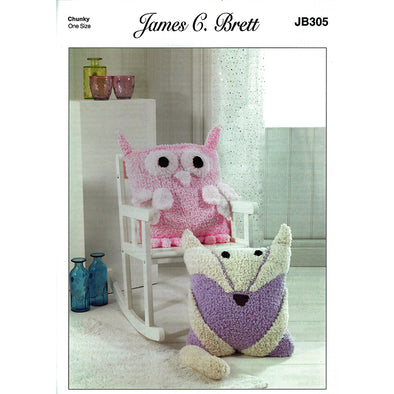 JB305 Fluffy Pillow Cat and Dog Cushion