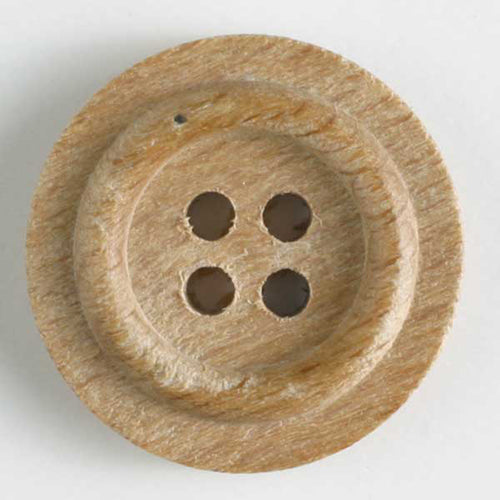 Button 231207 Wood 4 holes 20mm