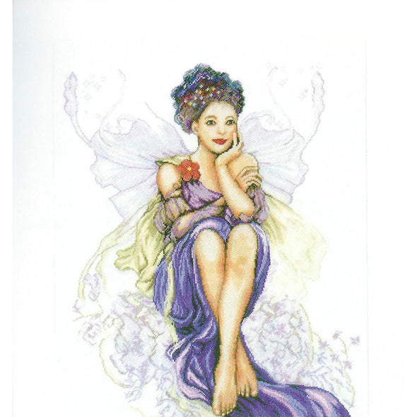 LANARTE PN0150005 Butterfly Girl with Purple Butterfly Wings