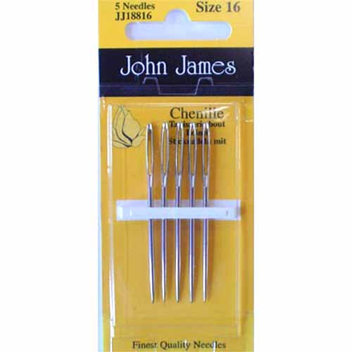 Needles 16 Chenille John James 18816