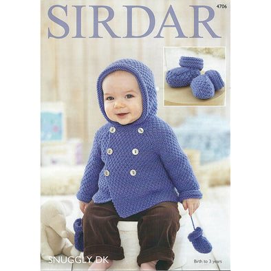 Sirdar 4706 Snuggly DK Coat