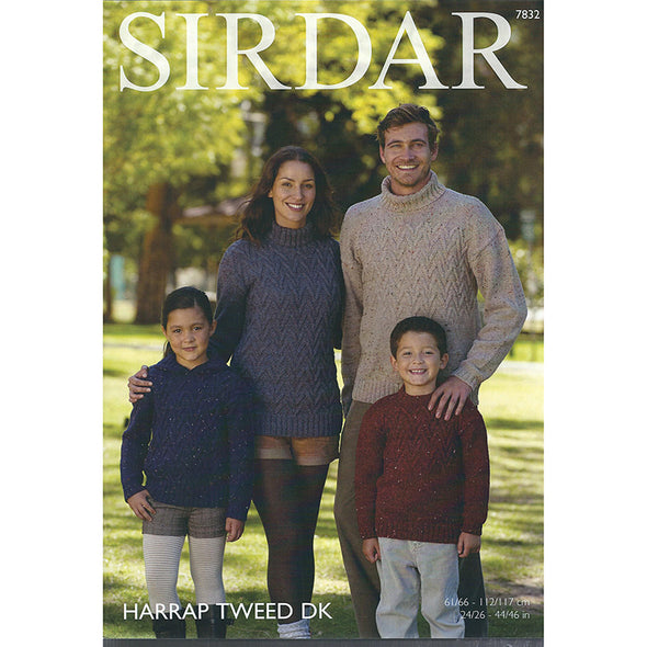 Sirdar 7832 Harrap Tweed Sweaters