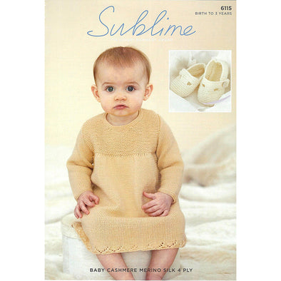 Sublime 6115 Baby Cashmere Merino Silk Dress 4-ply