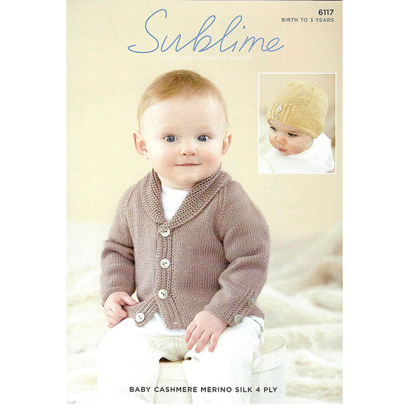 Sublime 6117 Baby Cashmere Merino Silk Cardigan