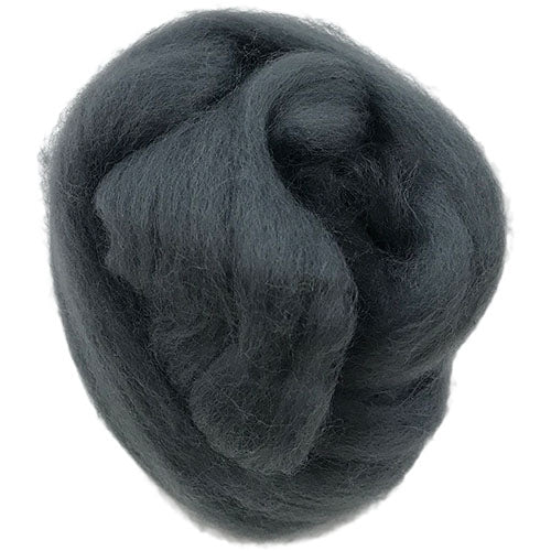 Corriedale Fibre 016 Grey