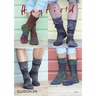 HAYFIELD 7935 Illusion DK - Socks