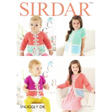 Sirdar 4751 Snuggly DK Cardigan