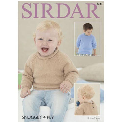 Sirdar 4742 Snuggly 4ply Sweater