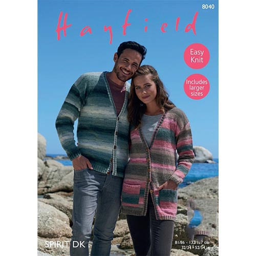 HAYFIELD 8040 Spirit DK Cardigan