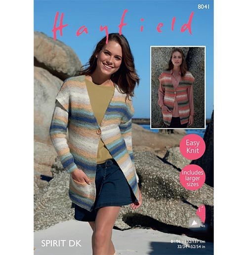 HAYFIELD 8041 Spirit DK Cardigan