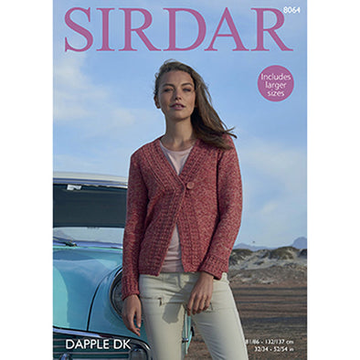 Sirdar 8064 Dapple DK Jacket
