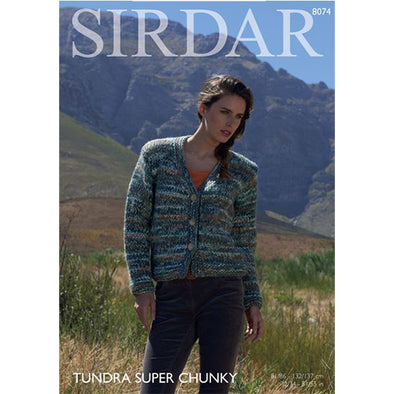 Sirdar 8074 Tundra Cardigan