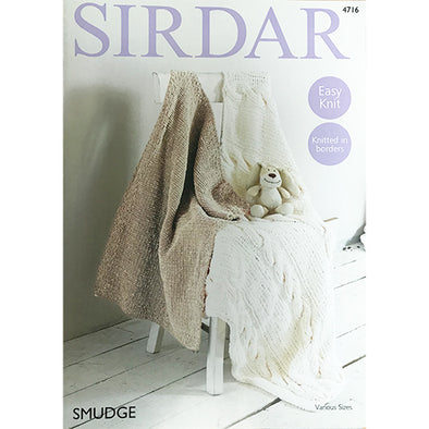 Sirdar 4716 Smudge Blanket