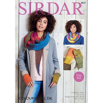 Sirdar 8031 Colourwheel DK Snood