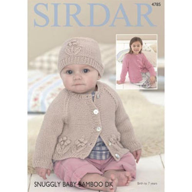 Sirdar 4785 Baby Bamboo Cardigan