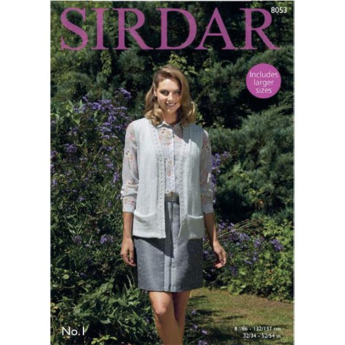 Sirdar 8053 No 1 DK Vest