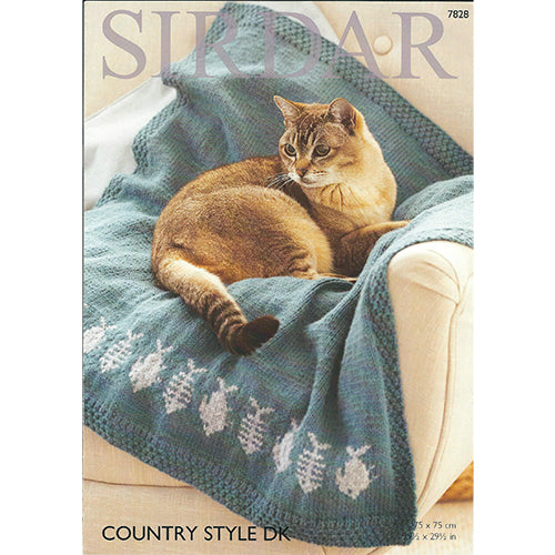 Sirdar 7828 Country Style Blanket