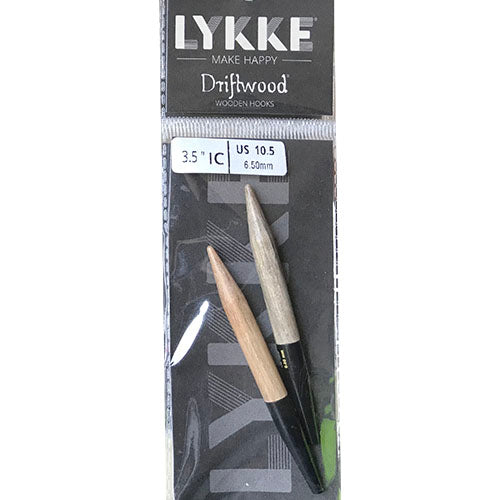 Circular Needle Tips Lykke 6.50 Driftwood 3.5"