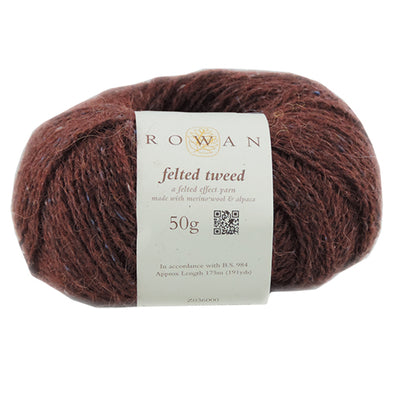 Felted Tweed 196 Barn Red