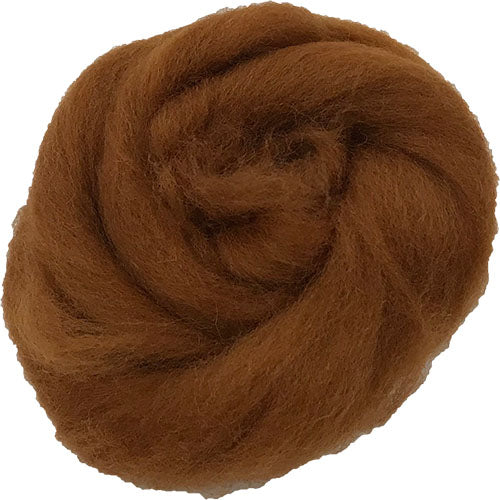 Corriedale Fibre 037 Toffee