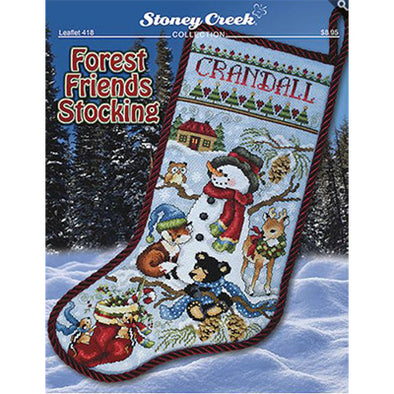 Stoney Creek Leaflet 418 Forest Friends Stocking