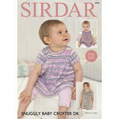 Sirdar 4754 Baby Crofter Dress