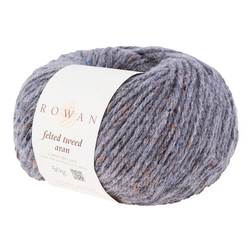 Felted Tweed Aran 719 Granite